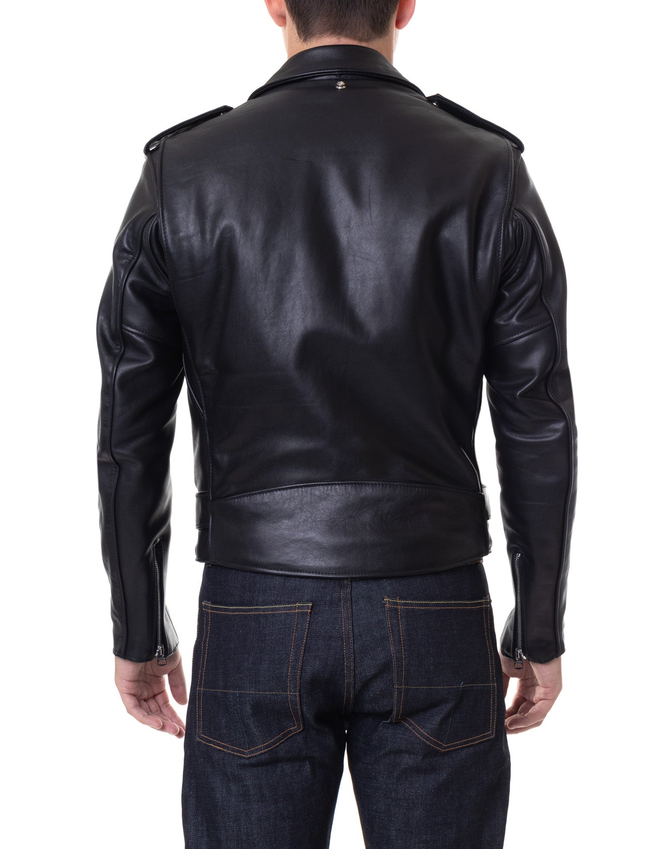 Schott 118 Men's Classic Perfecto Leather Motorcycle Jacket