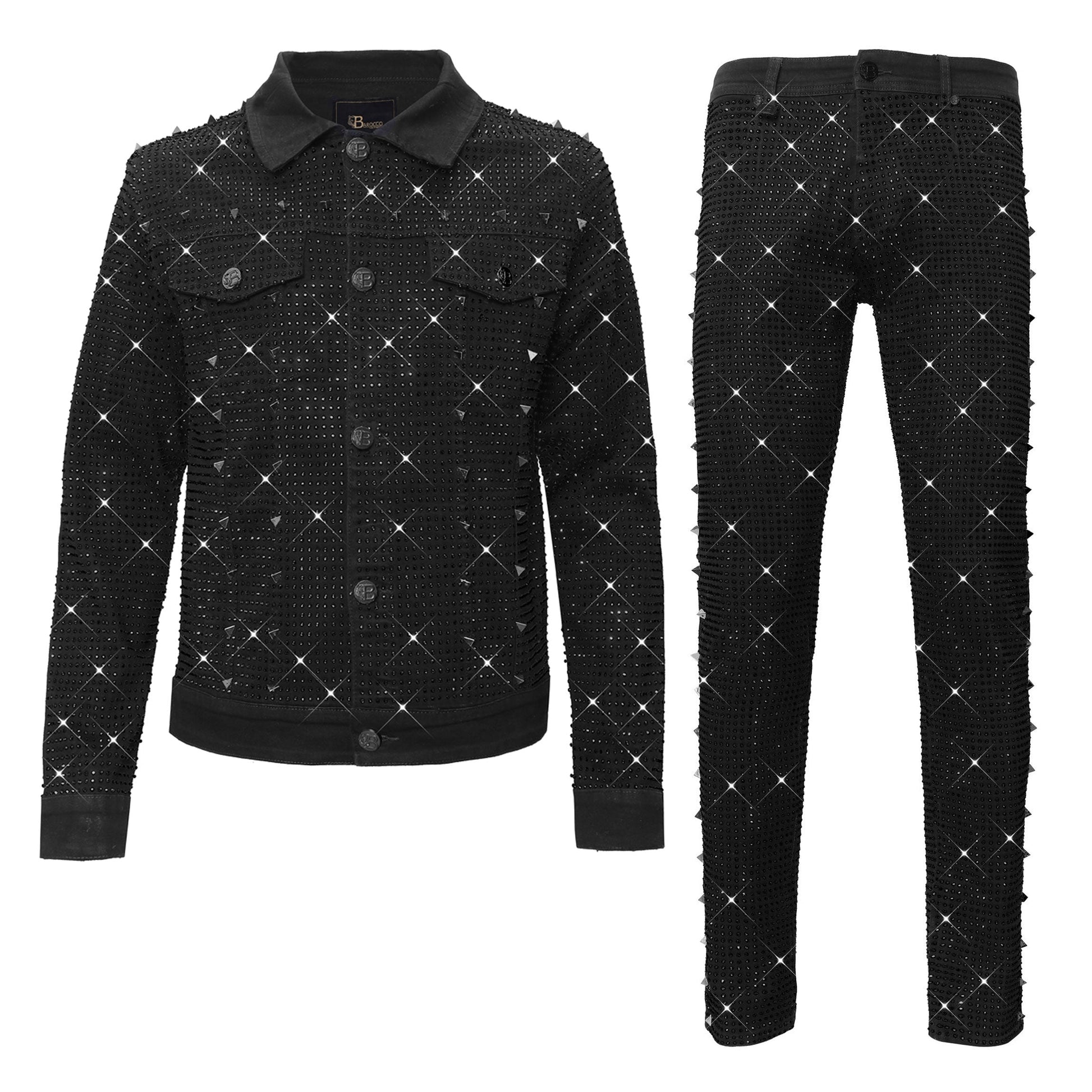 Pure Style + Opulent Overlay SET - BLACK - Dudes Boutique