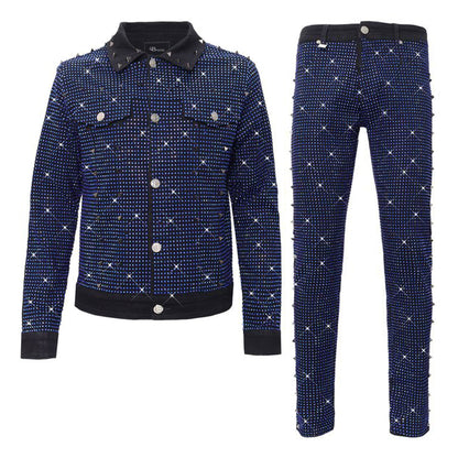 Pure Style + Opulent Overlay SET - BLACK/ROYAL - Dudes Boutique
