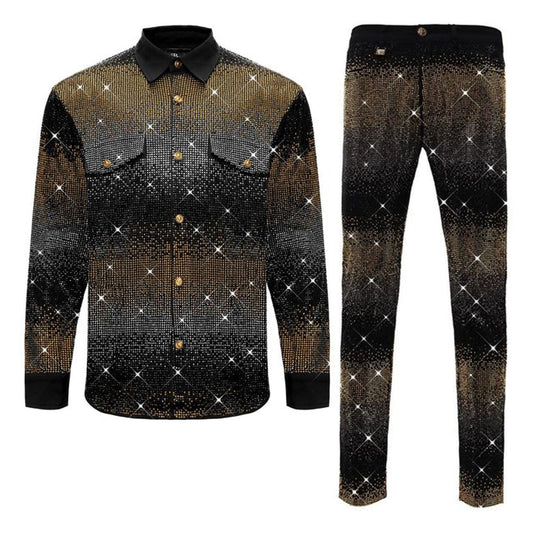 Stage Blaze SET - BLACK/GOLD - Dudes Boutique