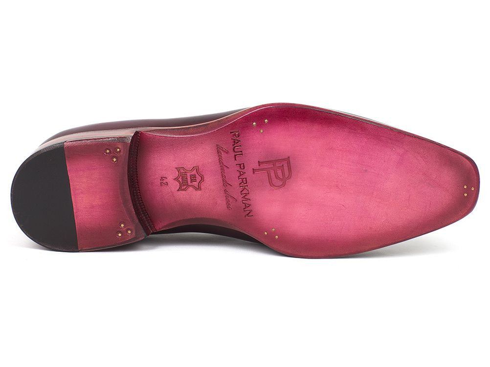 Paul Parkman Men's Tassel Loafer Purple