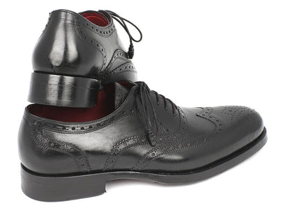 Paul Parkman Wingtip Oxford Goodyear Welted Black
