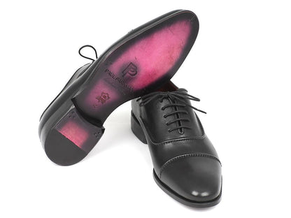 Paul Parkman Men's Captoe Oxfords Black