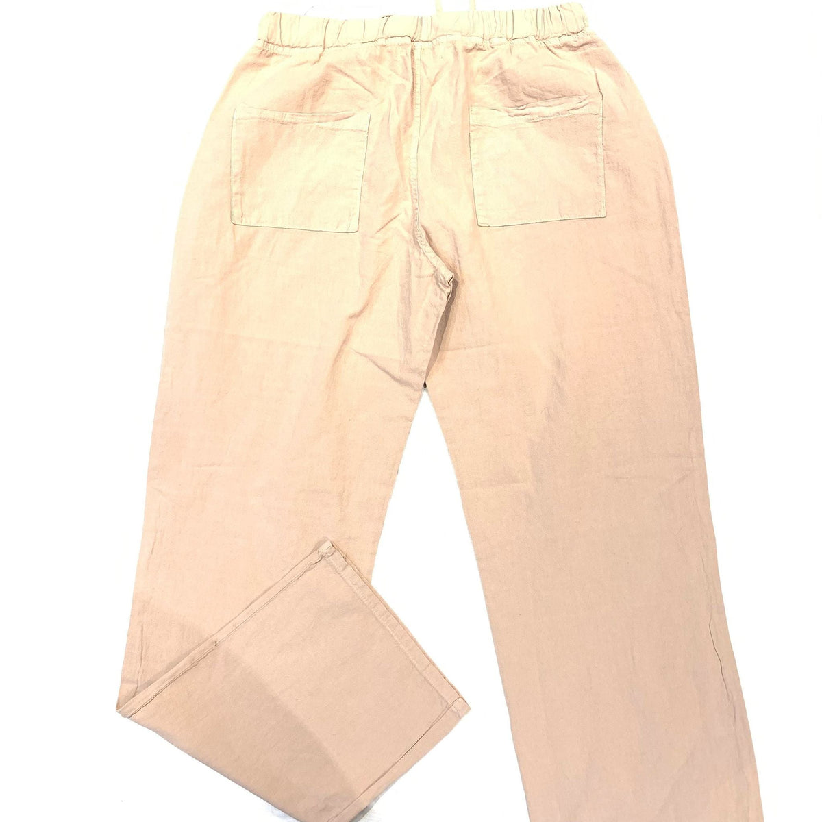 Seaspice Tan Double Pocket Linen Pants - Dudes Boutique