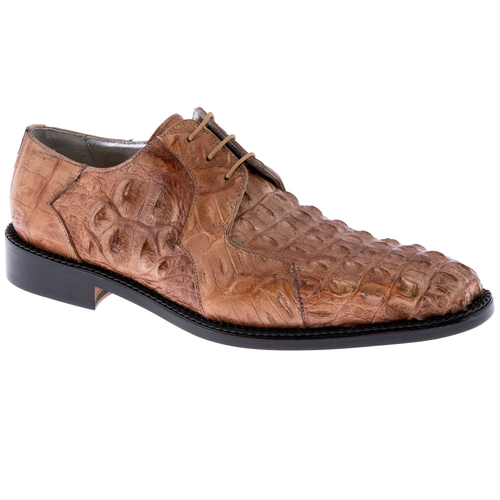 Mauri 2982/1 Pitti Hornback & Baby Crocodile Derby Cognac