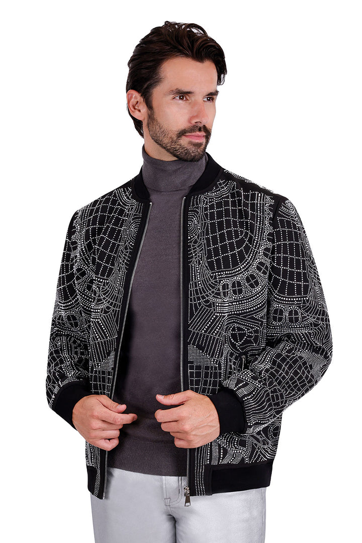 Barabas 'JAGGY BOY' Lightweight Bomber Jacket - Dudes Boutique