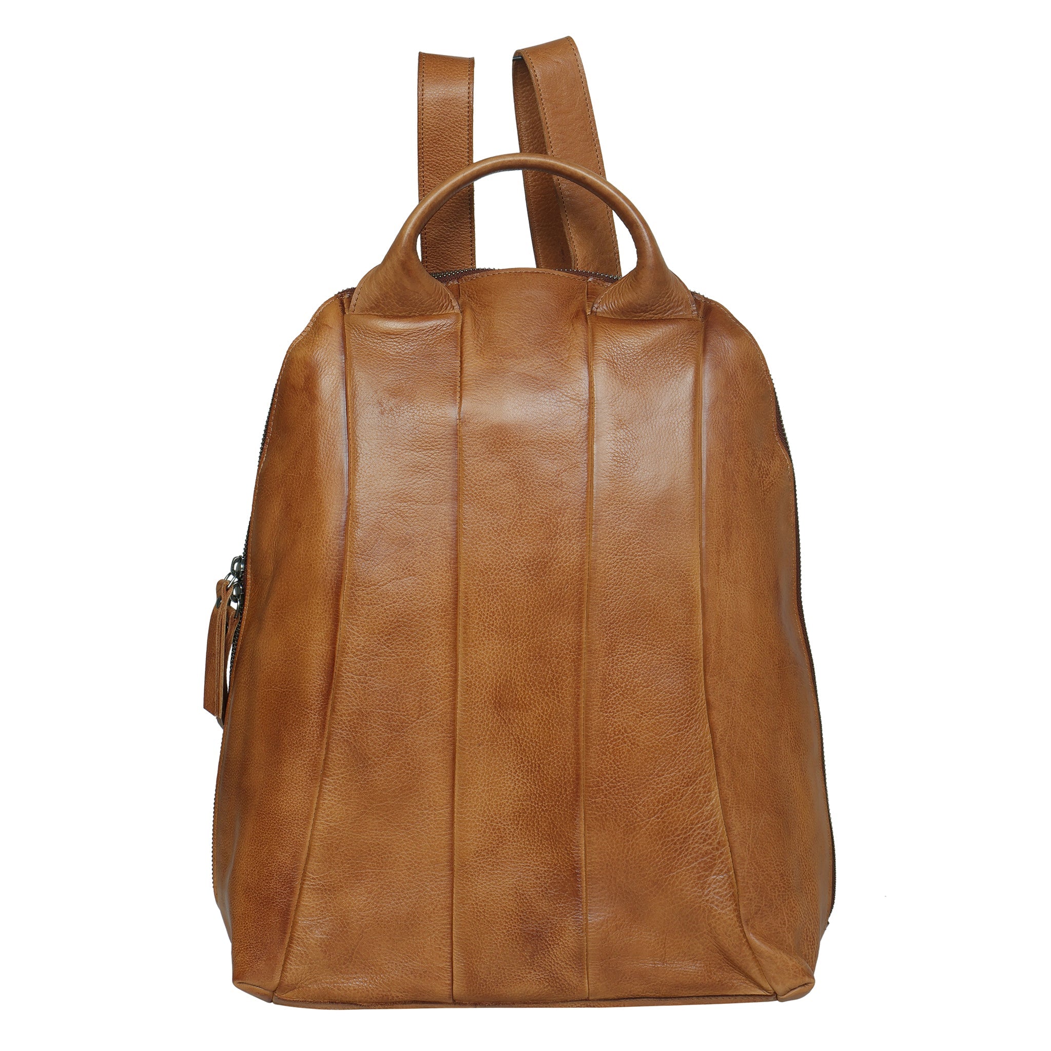Latico Leathers Cognac Moore Leather Backpack