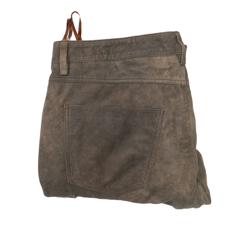 Kashani Jungle Lambskin Cargo Flared Pants - Dudes Boutique