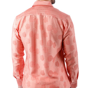 Barabas Coral Rose Button Up Shirt - Dudes Boutique