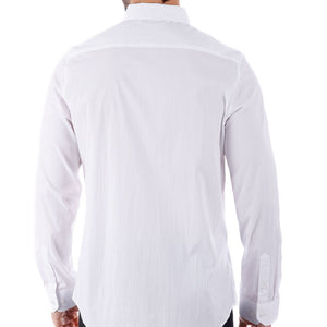 Barabas Clean White Button Up Shirt - Dudes Boutique