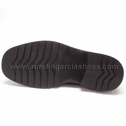 P-5054 Belka Black Lace up Pinosos Made in Spain