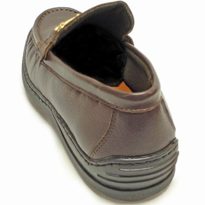 P-5158 Paco Brown Slip on Loafer Pinosos Made in Spain