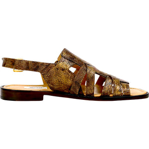 Mauri Antigua 5197 Special Dye Desert Ostrich Leg Sandals - Dudes Boutique