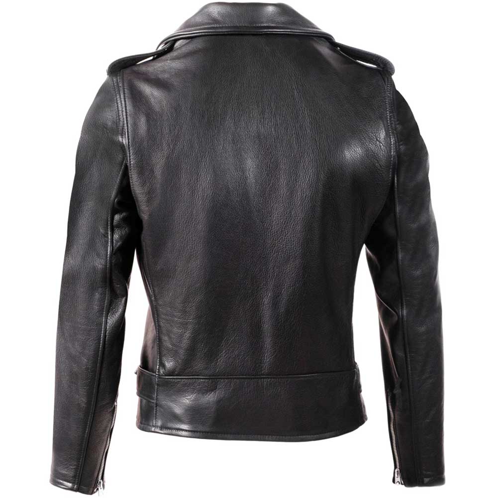 Schott NYC Mens 519 Perfecto Waxy Cowhide Motorcycle Jacket - Black - Dudes Boutique