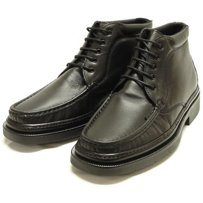 P-5246 Belka Black Leather Boot Lace up Pinosos Made in Spain
