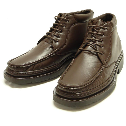 P-5246 Belka Brown Leather Boot Lace up Pinosos Made in Spain