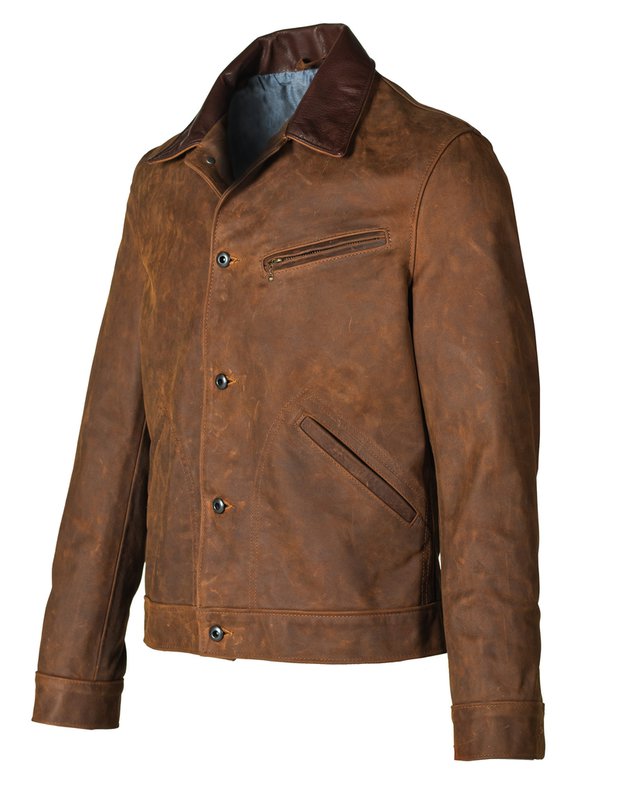 Schott Nubuck Cowhide Mechanic's Jacket - Dudes Boutique