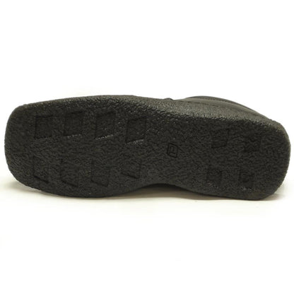 P-5456 Javier Black Leather Slip on Loafer Pinosos Made in Spain