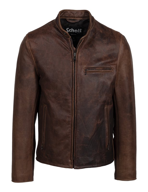 Schott Nyc Cafe Racer Jacket - Dudes Boutique