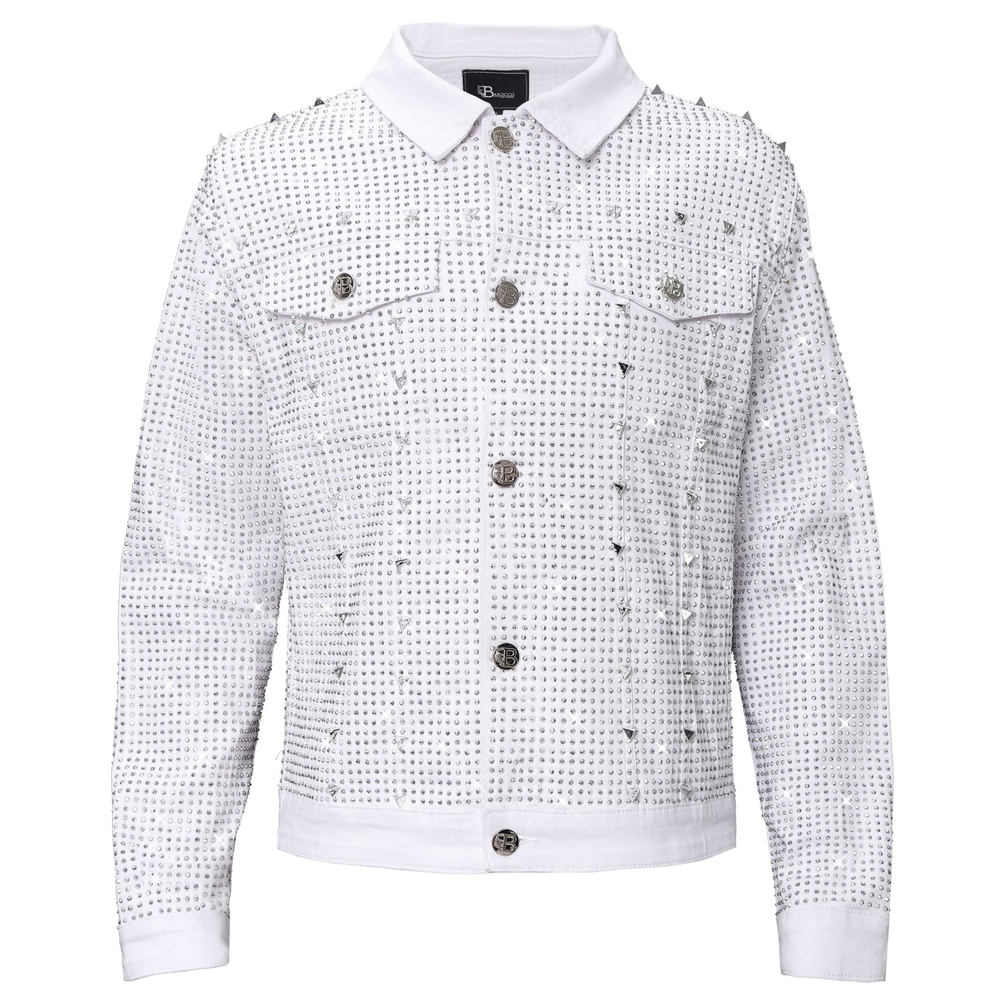 Pure Style + Opulent Overlay SET - WHITE/SILVER - Dudes Boutique