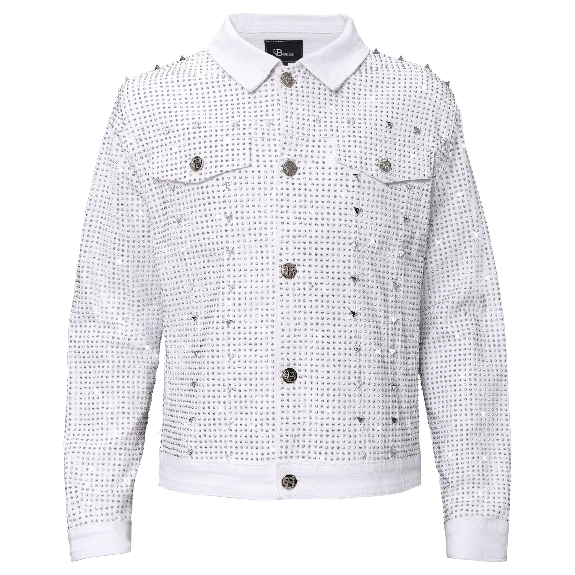 Pure Style + Opulent Overlay SET - WHITE/SILVER - Dudes Boutique