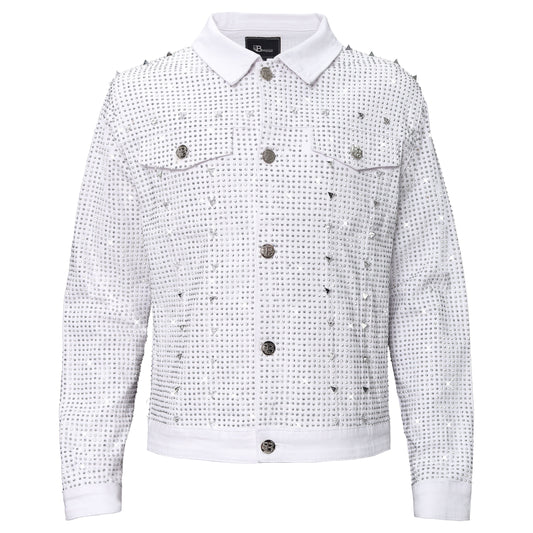 Pure Style + Opulent Overlay SET - WHITE/SILVER - Dudes Boutique