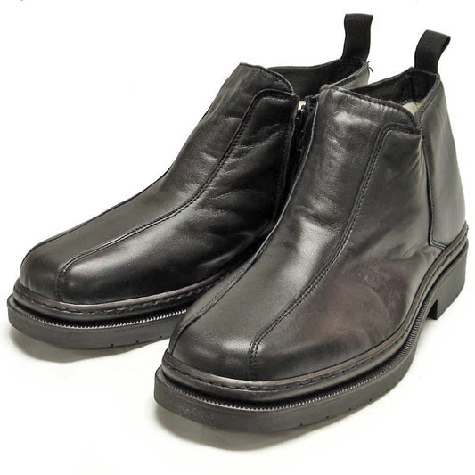 P-5692 Belka Black Leather Boot Pinosos Made in Spain