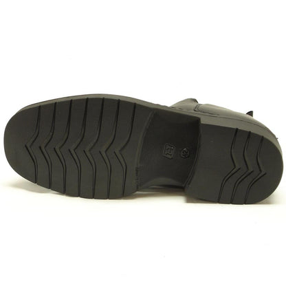 P-5692 Belka Black Leather Boot Pinosos Made in Spain