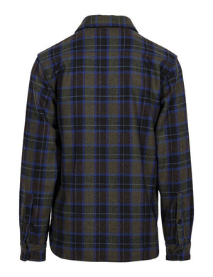 Schott NYC Spruce Plaid CPO Flannel Shirt - Dudes Boutique