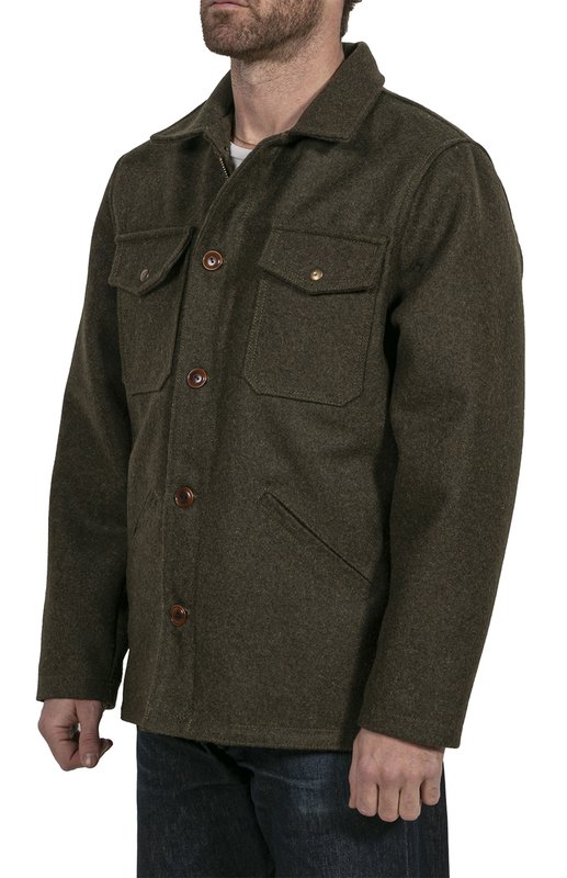 Schott Nyc Loden Wool Grandville Jacket - Dudes Boutique