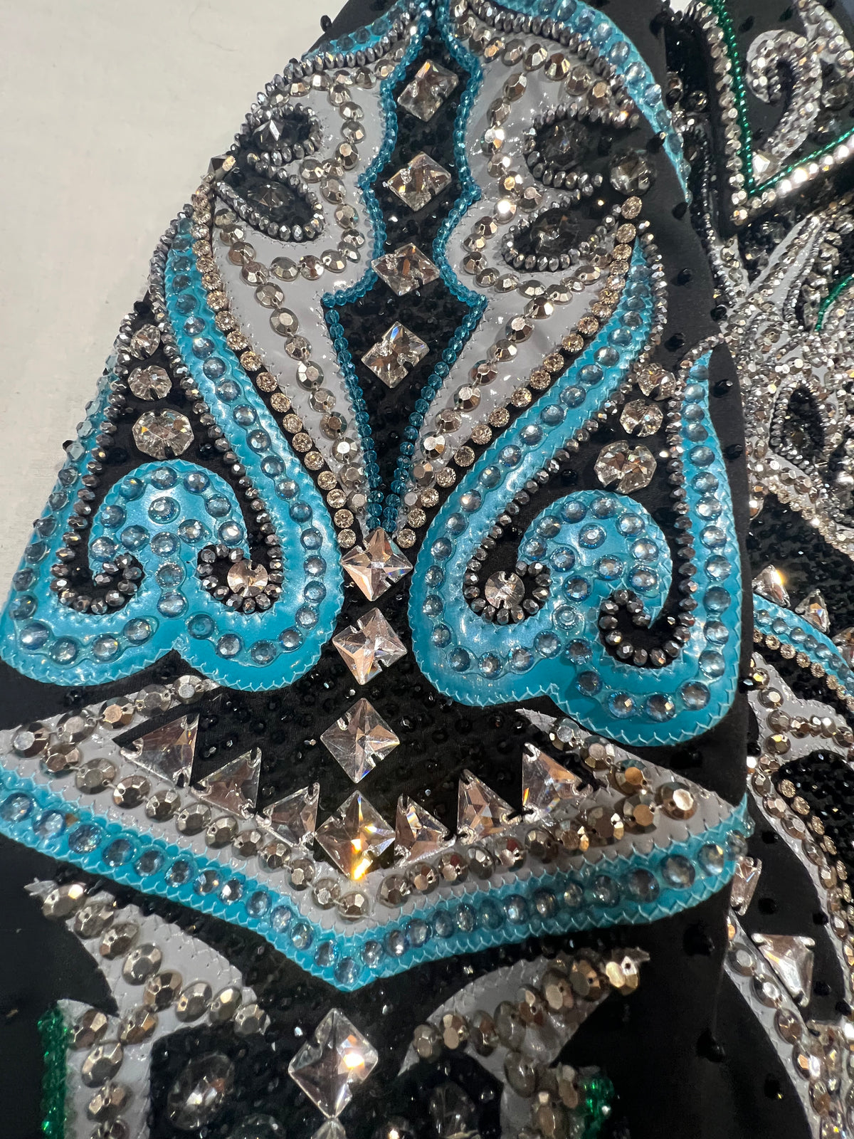 Kashani Blue Pharaoh Hyper Crystal Jacket - Dudes Boutique