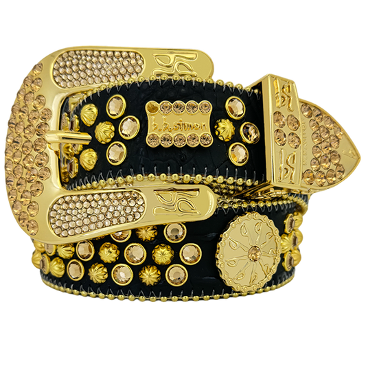 b.b. Simon Round b Lavasan Black/ Gold Colorado - Dudes Boutique