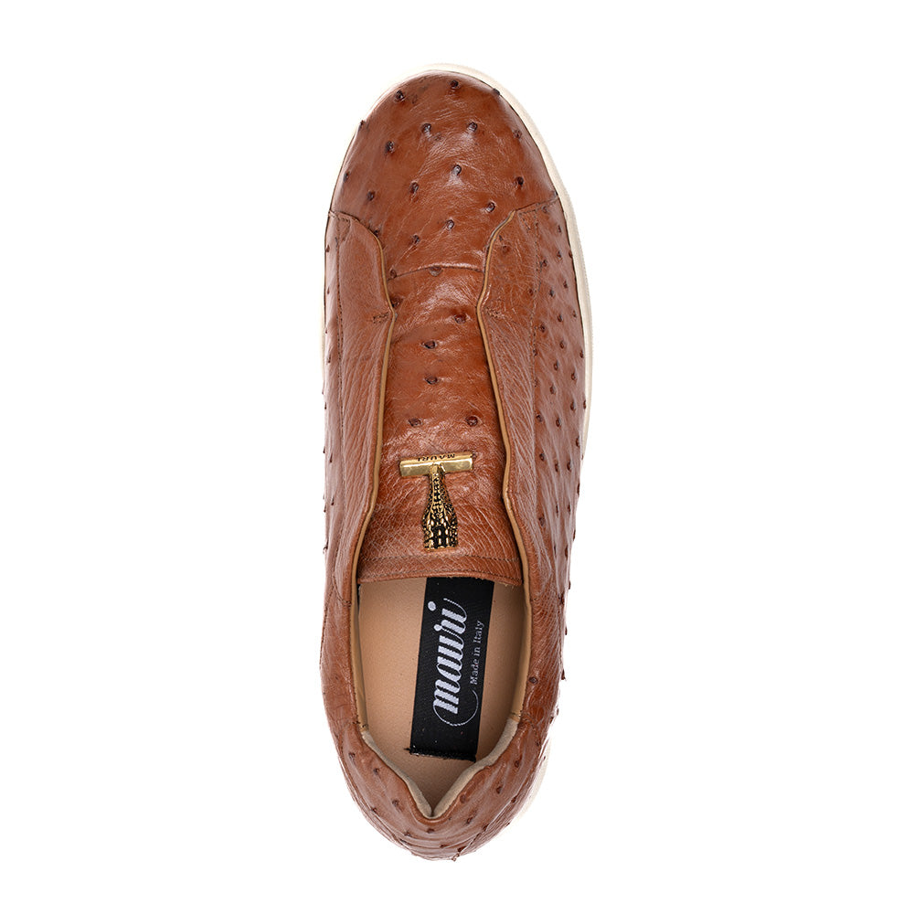 Mauri 8478/16 Savana Ostrich Slip-On Sneakers