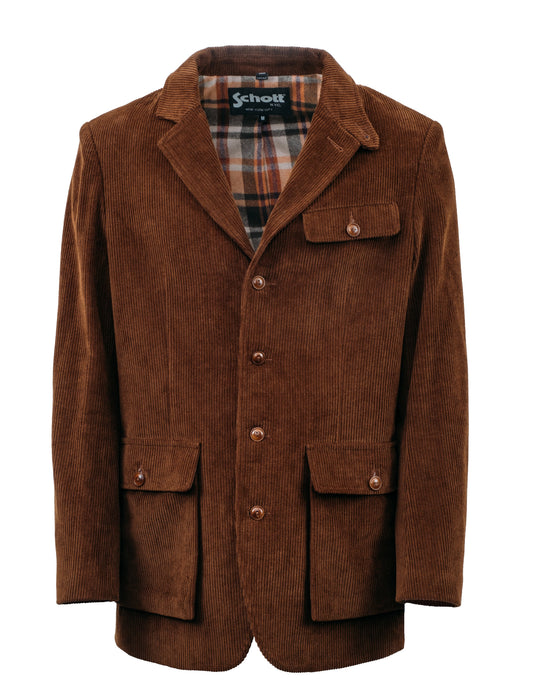 Schott 8520 Corduroy Double Pocket Blazer