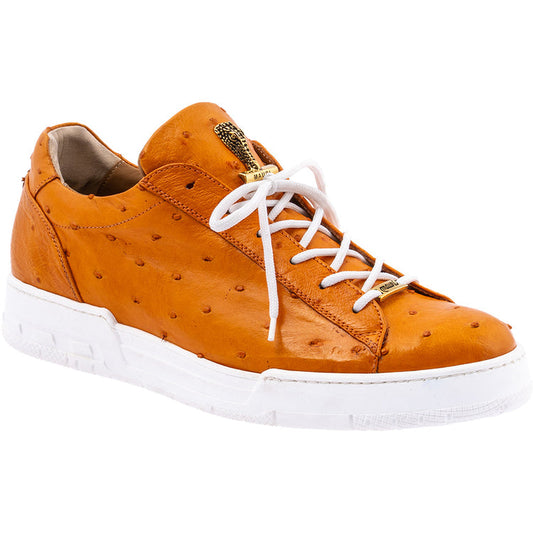 Mauri 8825/2 Fattori Tangerine Ostrich Sneakers