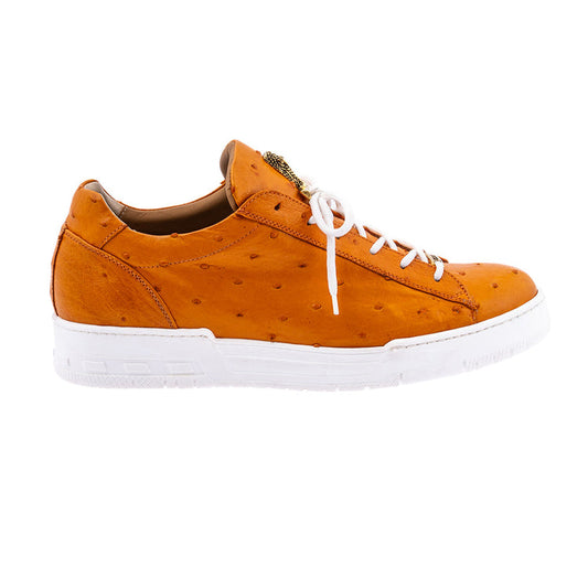 Mauri 8825/2 Fattori Tangerine Ostrich Sneakers