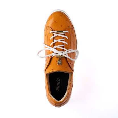 Mauri 8825/2 Fattori Tangerine Ostrich Sneakers