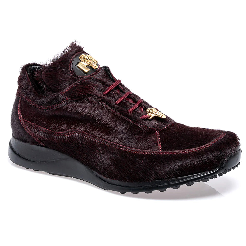 Mauri 8900/2 Ruby Red Pony Hair Sneakers