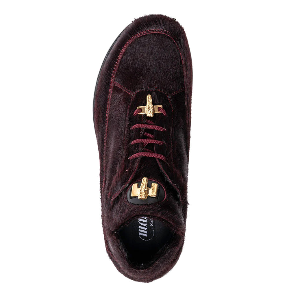 Mauri 8900/2 Ruby Red Pony Hair Sneakers