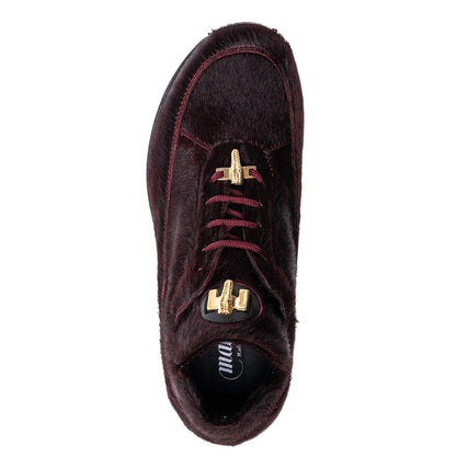Mauri 8900/2 Ruby Red Pony Hair Sneakers