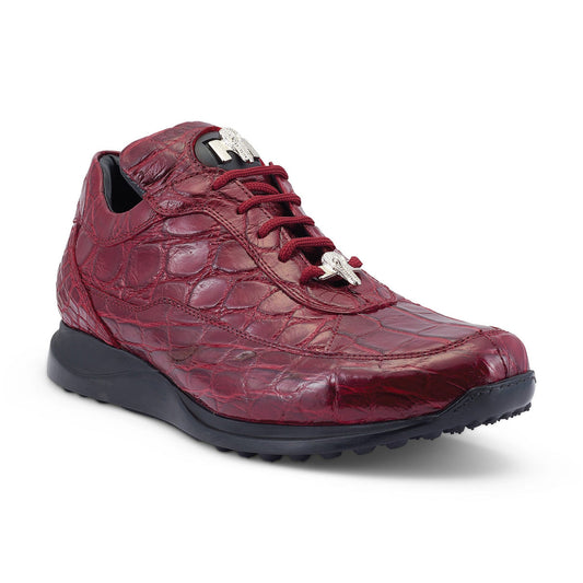 Mauri 8900/2 Alligator Sneakers Ruby Red