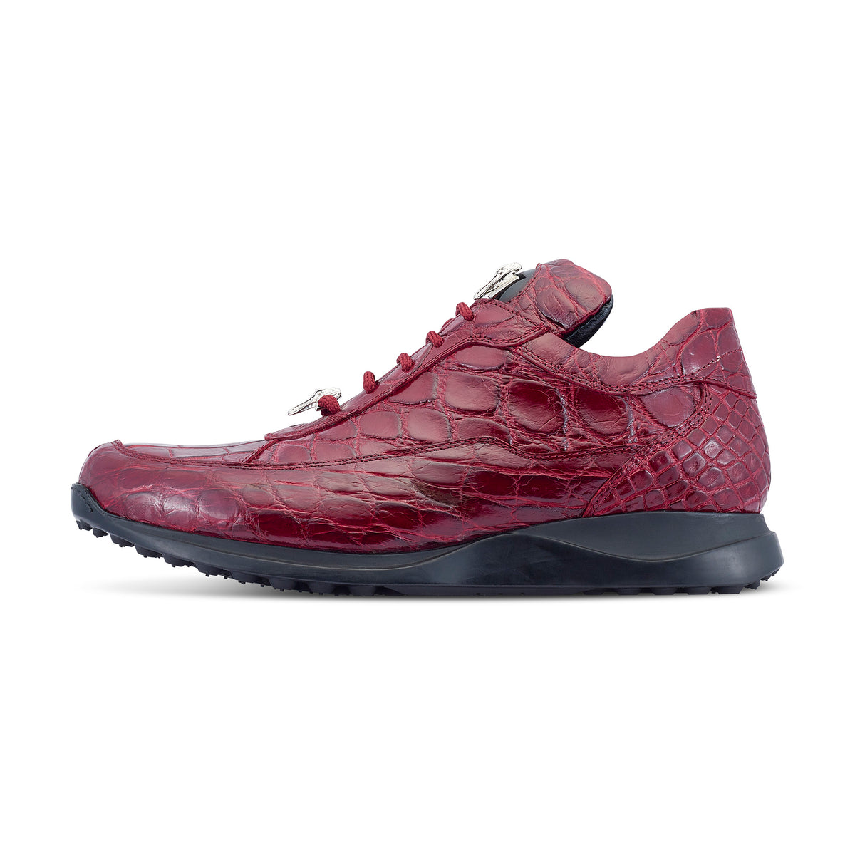 Mauri 8900/2 Alligator Sneakers Ruby Red