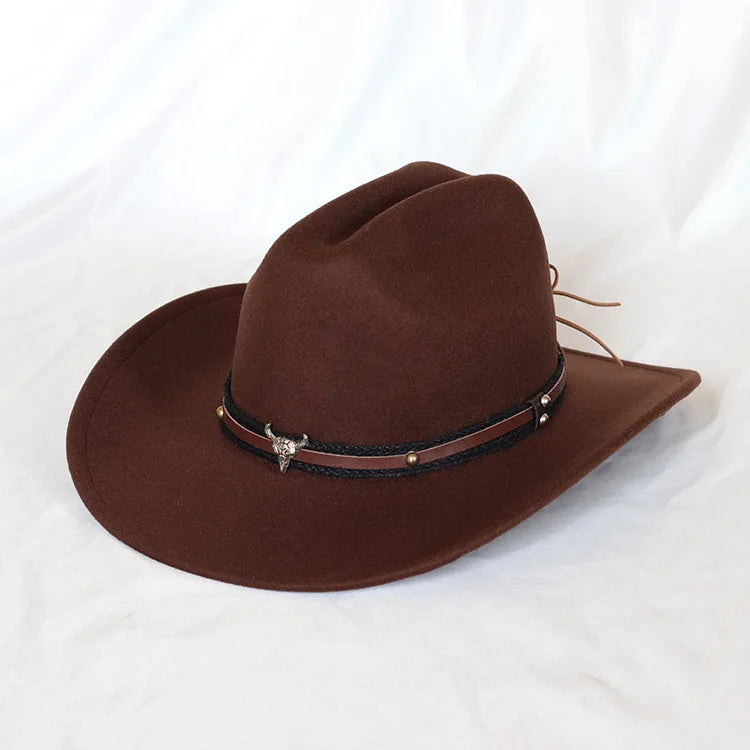 Kashani Belt Buckle Brown Western Cowboy Hat - Dudes Boutique