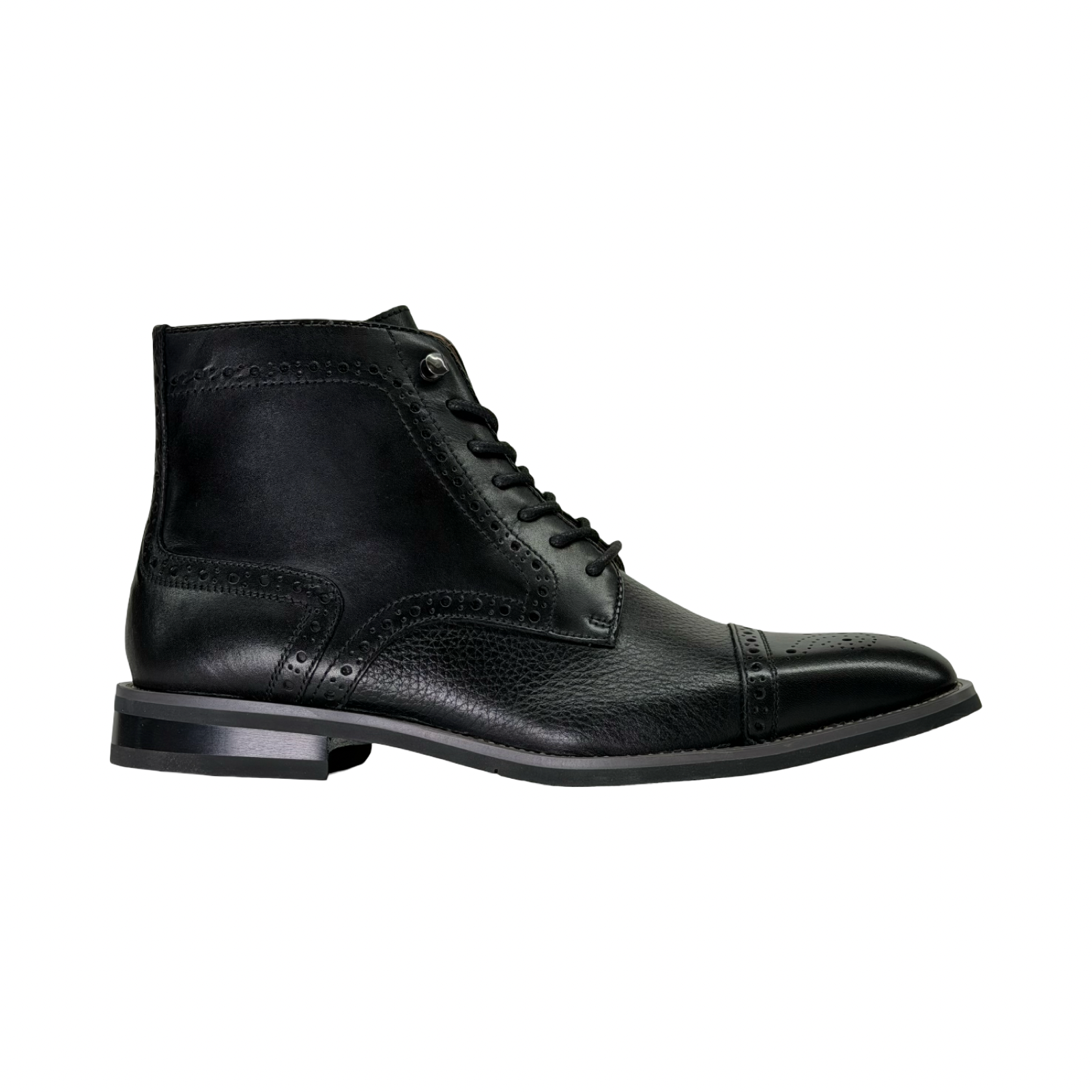 La Milano Jaxon Black Leather Boot