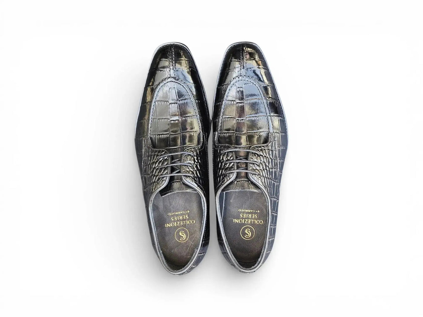 Allen II Embossed Split Toe Derby