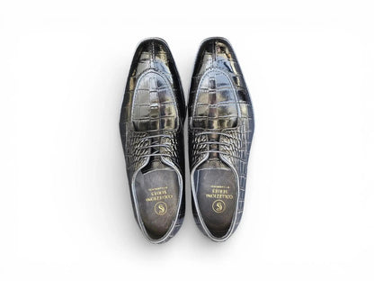 Allen II Embossed Split Toe Derby