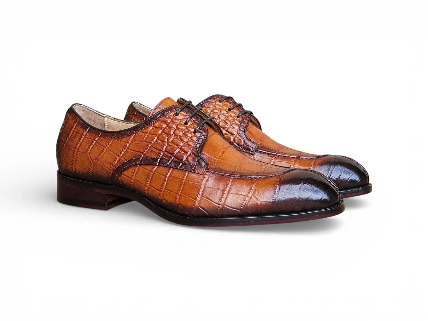 Allen II Embossed Split Toe Derby