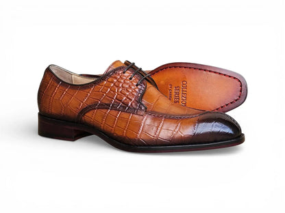Allen II Embossed Split Toe Derby