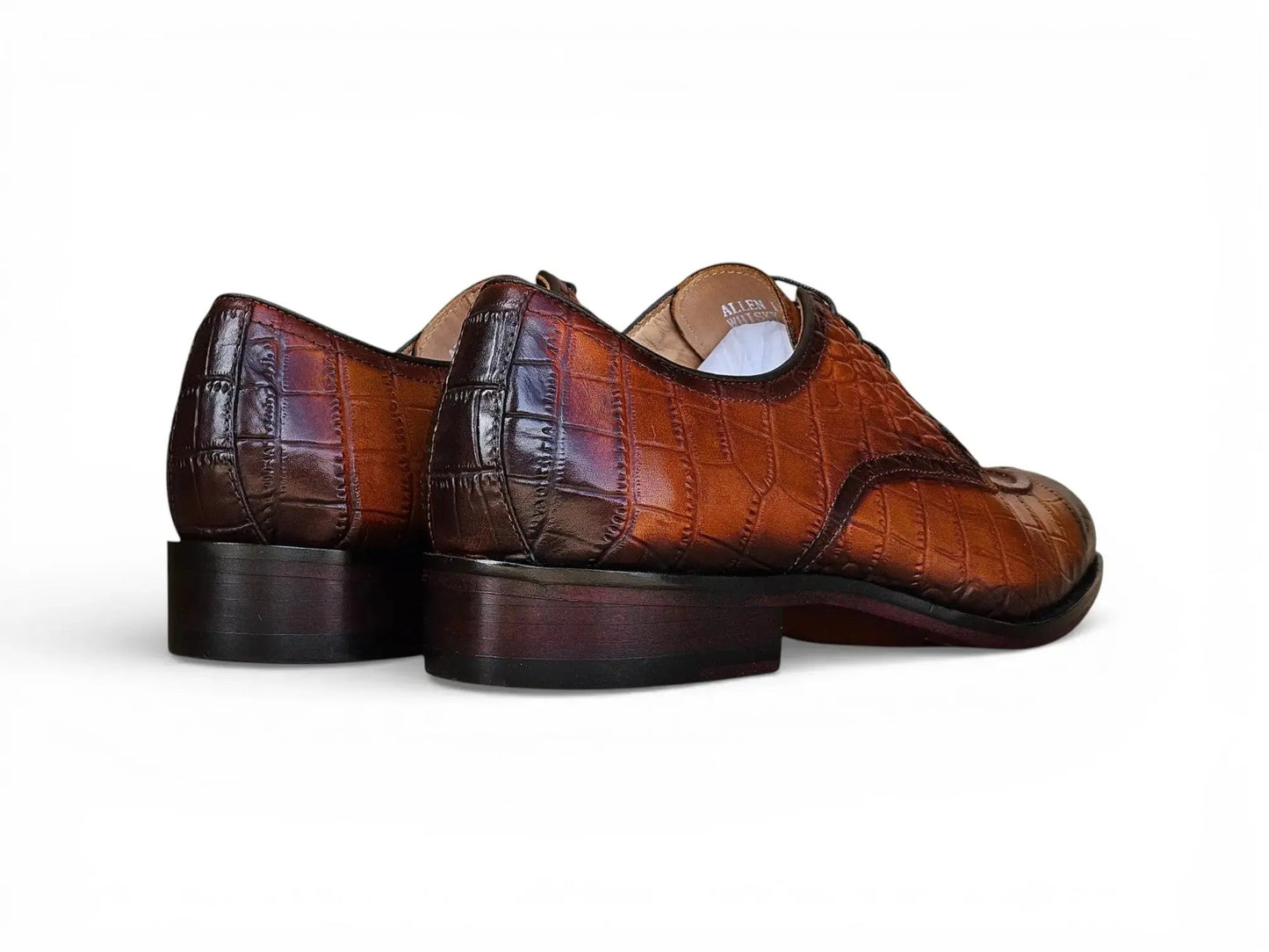 Allen II Embossed Split Toe Derby