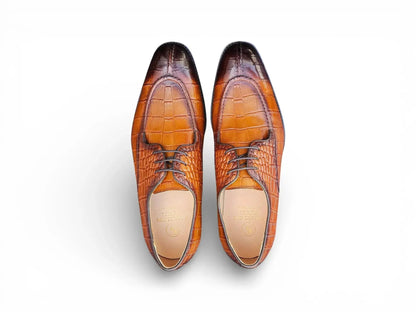 Allen II Embossed Split Toe Derby